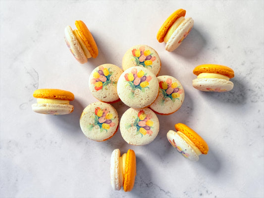 Spring Bouquet Macaron Collection