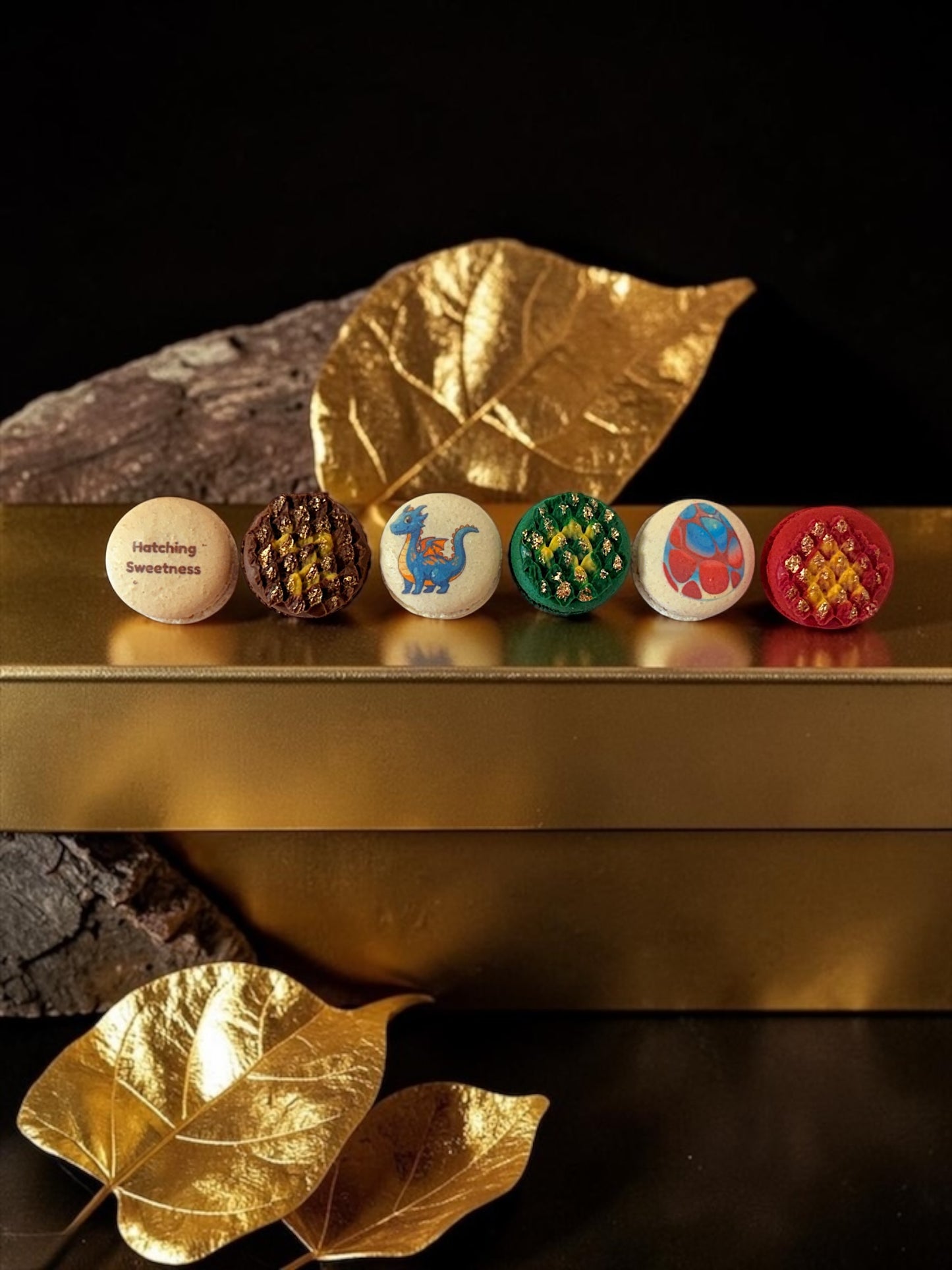Dragon’s Gold Macaron Collection