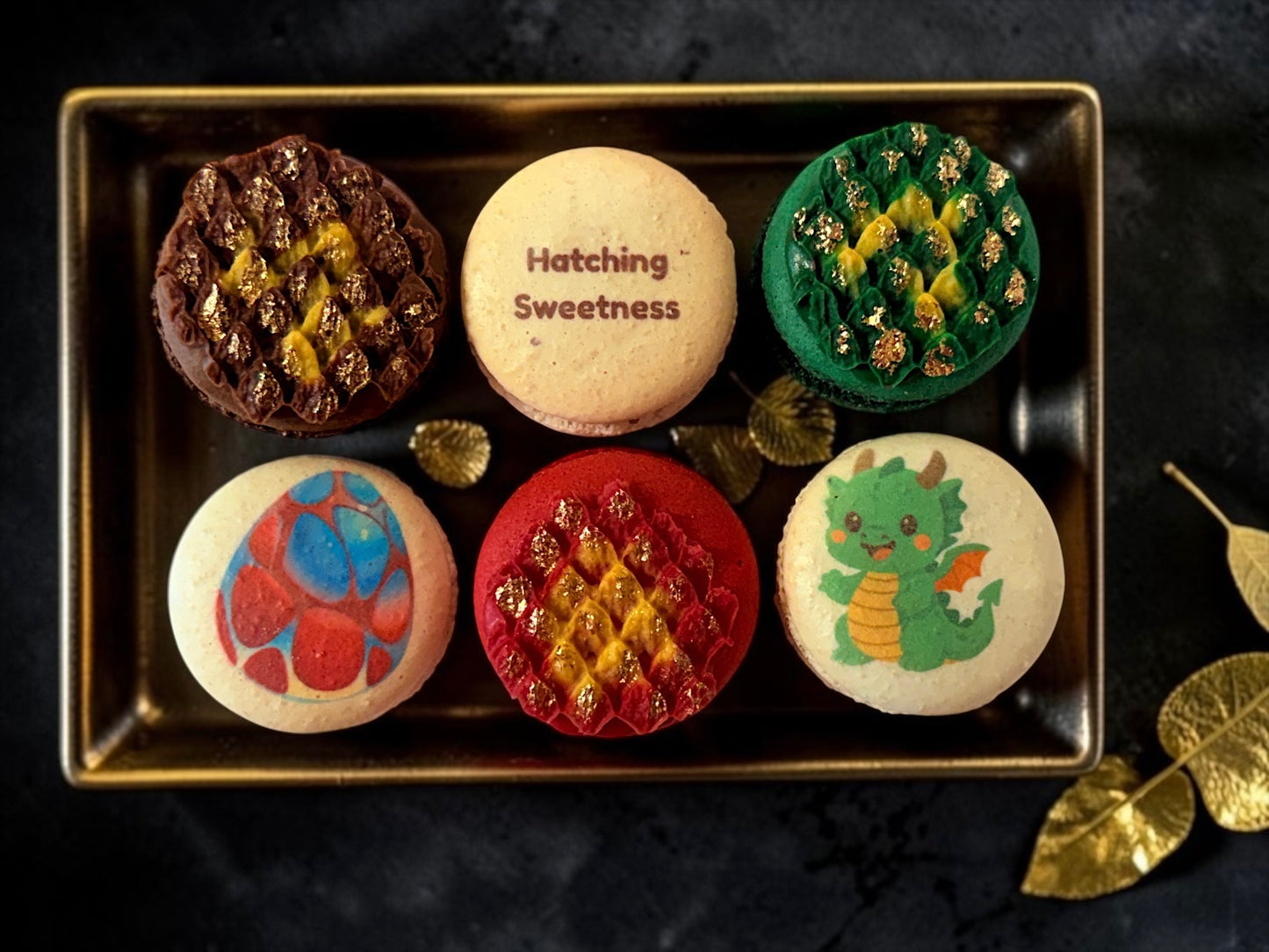 Dragon’s Gold Macaron Collection