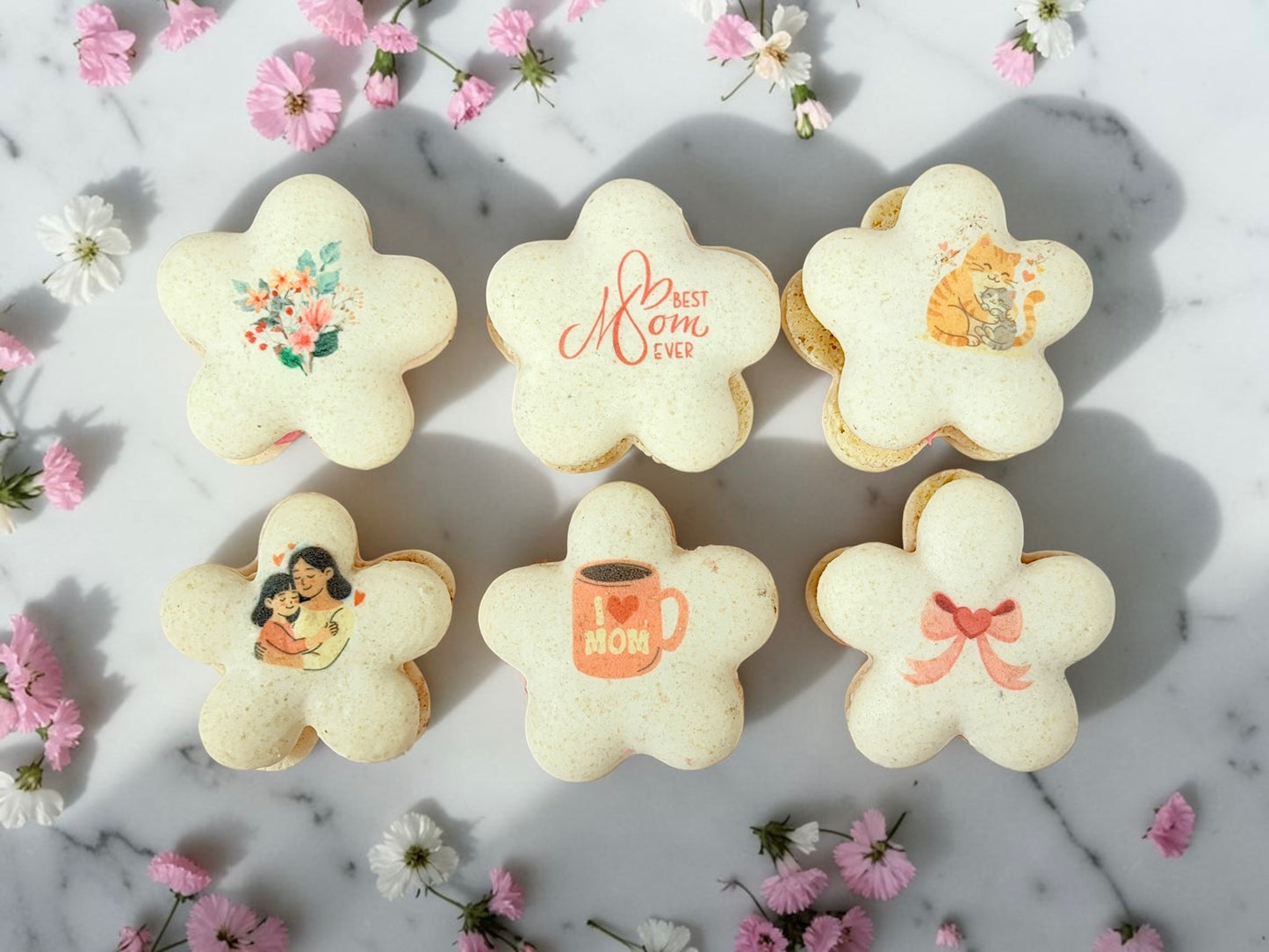 Mother’s Day Bloom Macaron Set