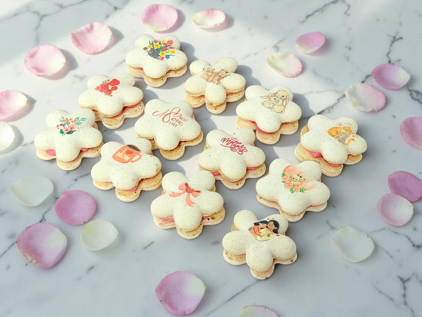 Mother’s Day Bloom Macaron Set