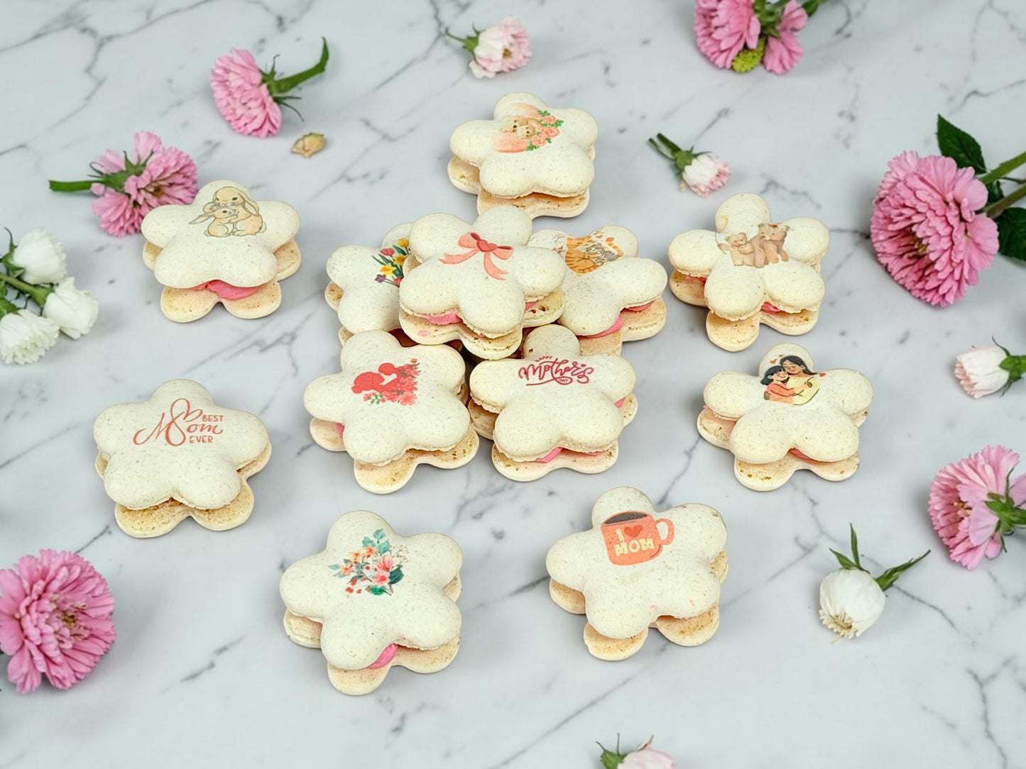 Mother’s Day Bloom Macaron Set