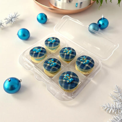 Blue Noel Holiday Macarons | Season of Joy Macaron Collection