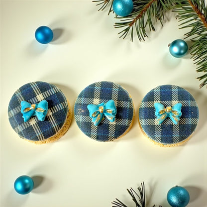 Blue Noel Holiday Macarons | Season of Joy Macaron Collection