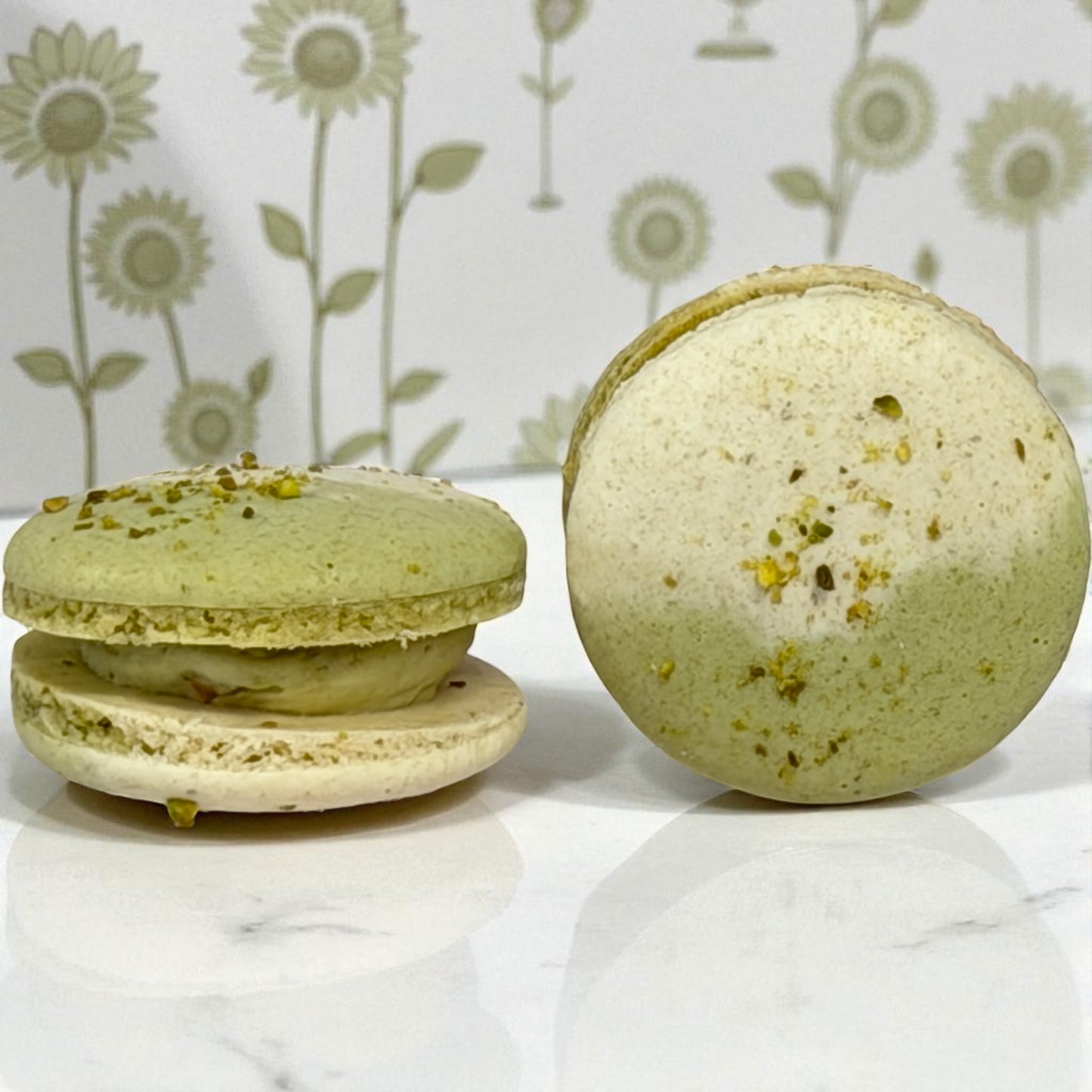 Naturally Vegan Pistachio Macaron