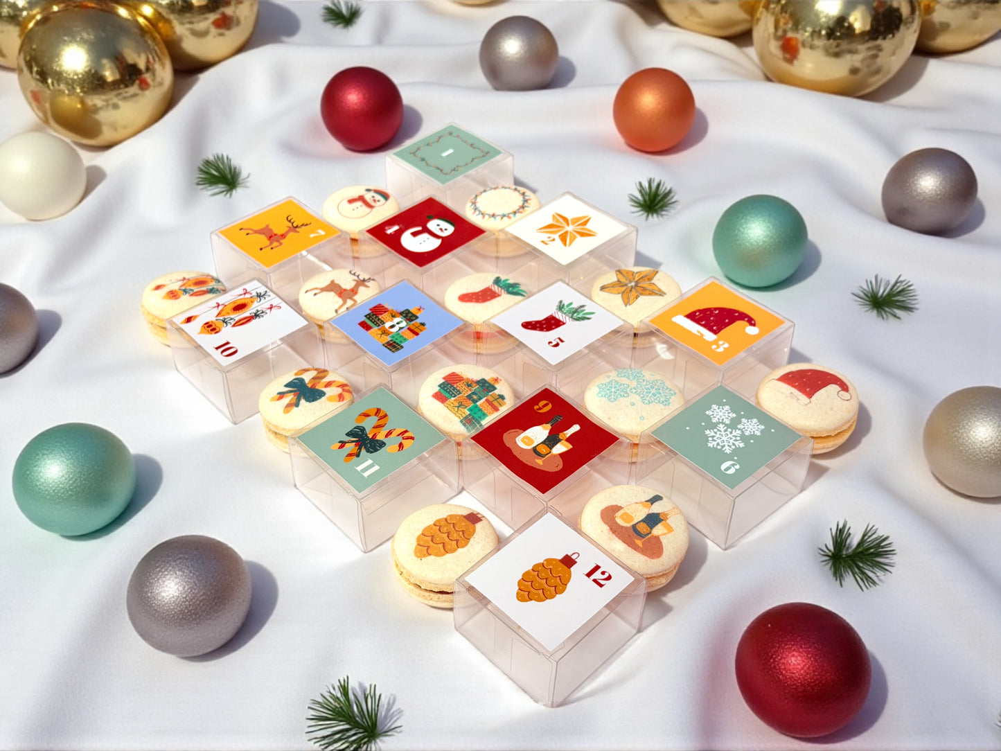 Unwrap the Holidays | 12 Days of Macarons | Countdown to Christmas