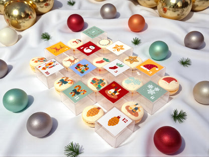 Unwrap the Holidays | 12 Days of Macarons | Countdown to Christmas