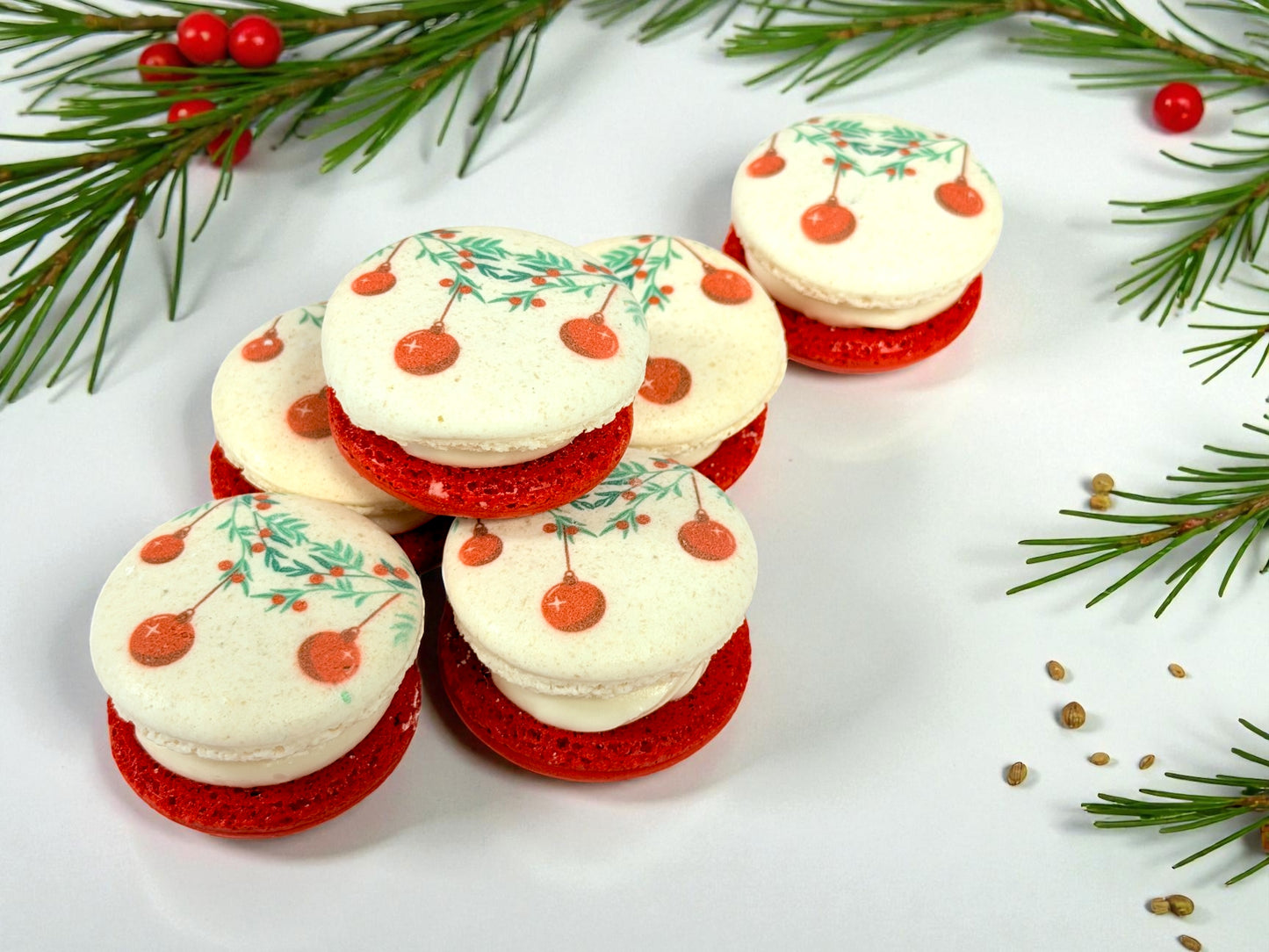 Merry Ornaments | Christmas Macaron Gift Set Value Pack