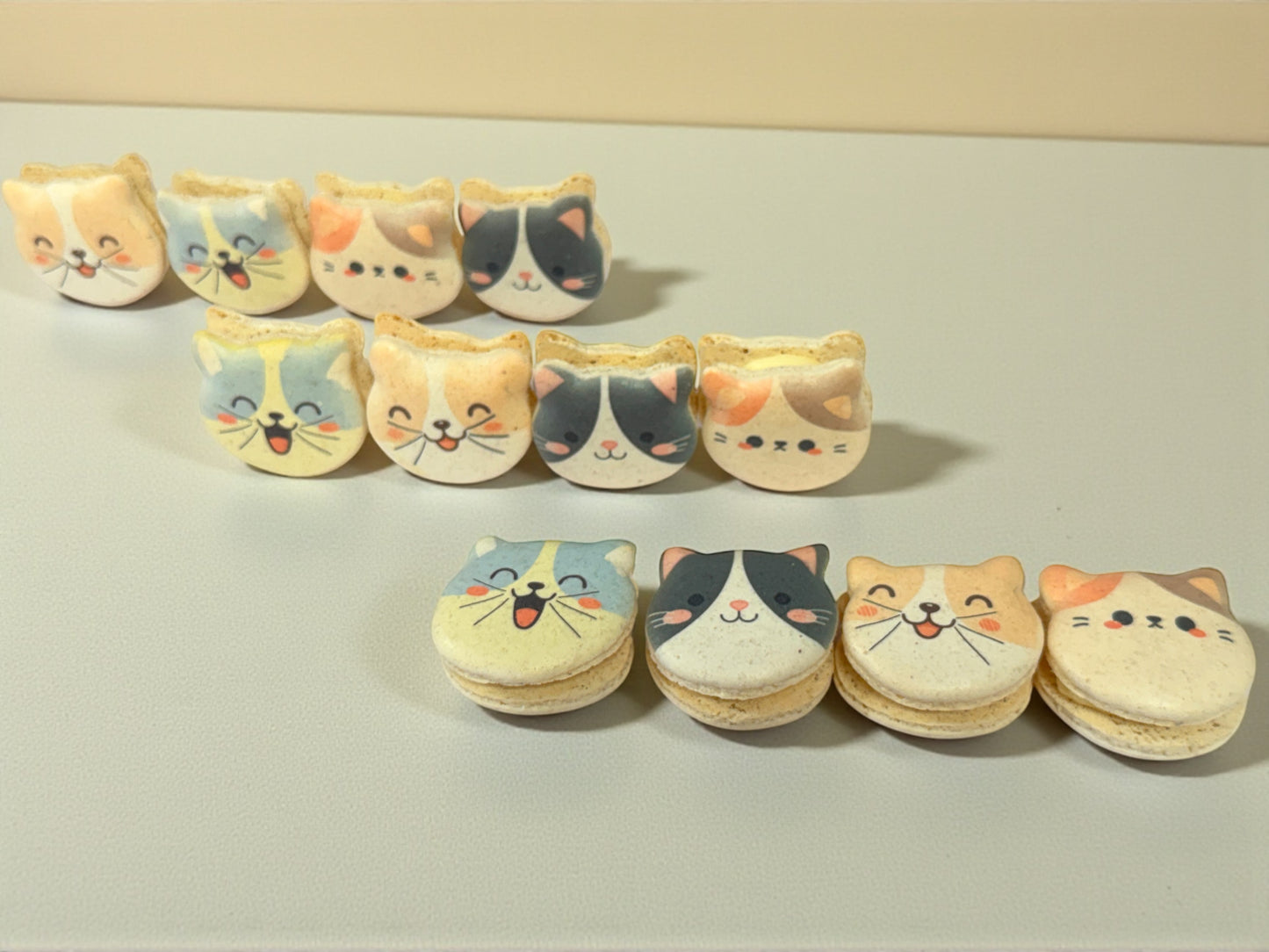 Purrfect Friends | Cat-Shaped French Macarons