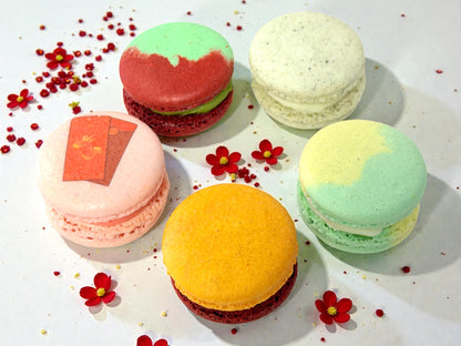 Imperial New Year Assortment — 50 Fresh Macarons