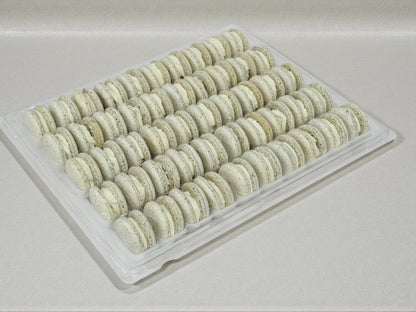 50-Pack Sesame Mochi French Macarons