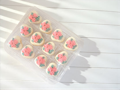 Vegan Rosette Heart French Macaron | Classic