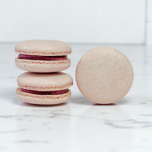 Naturally Vegan Ube Macaron