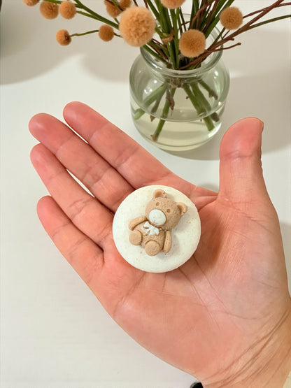 Teddy Hug Macarons – Sweet Brown Bear French Cookies for All Ages