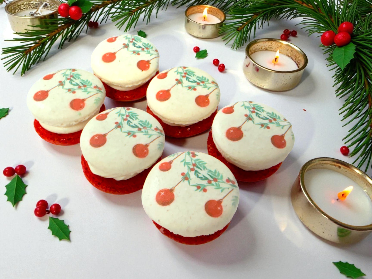 Merry Ornaments | Christmas Macaron Gift Set Value Pack