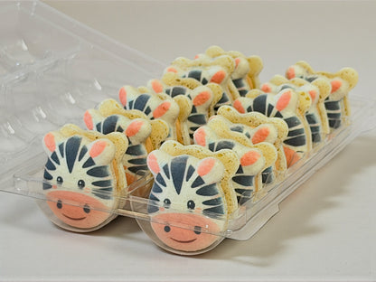 Ziggy the Zebra French Macarons