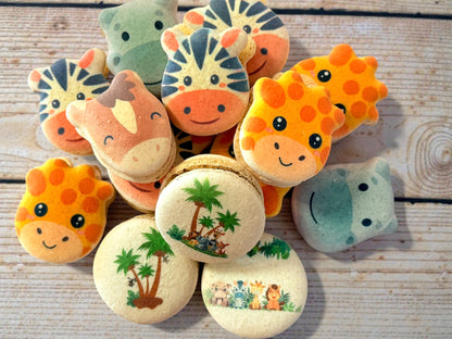The Ultimate Safari Friends Macaron Tower - Macaron Tower Included
