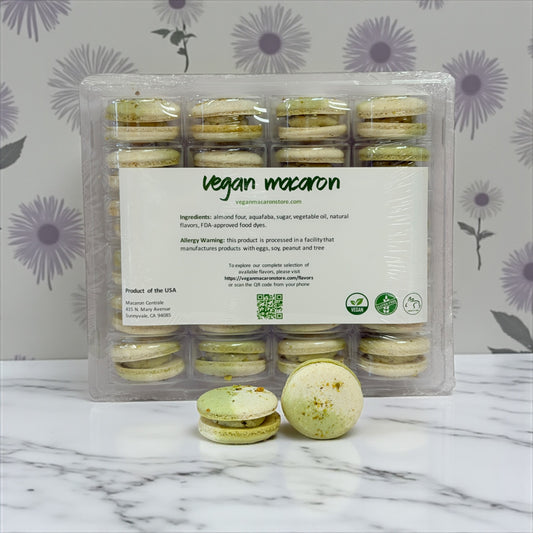 Naturally Vegan Pistachio Macaron