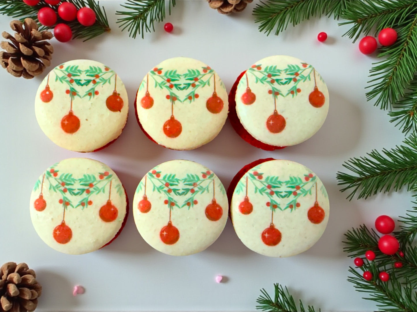 Merry Ornaments | Christmas Macaron Gift Set Value Pack