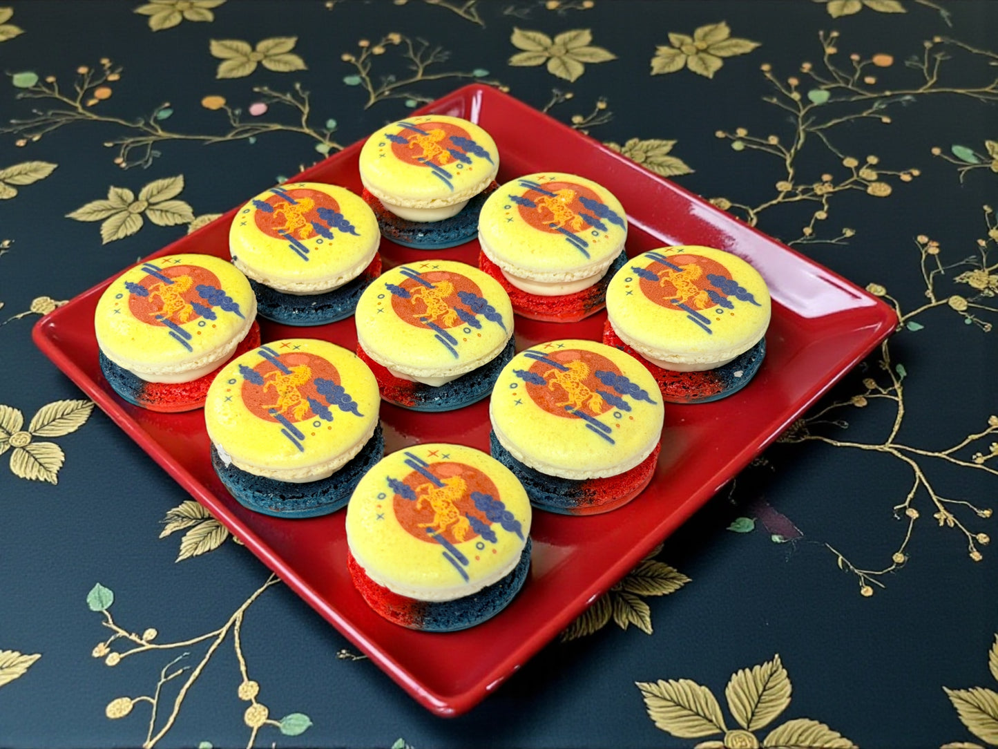 🧧 Imperial Horse New Year Macaron Set