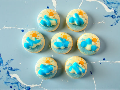 ☁️ Little Clouds & Sunshine Macarons 🌤️