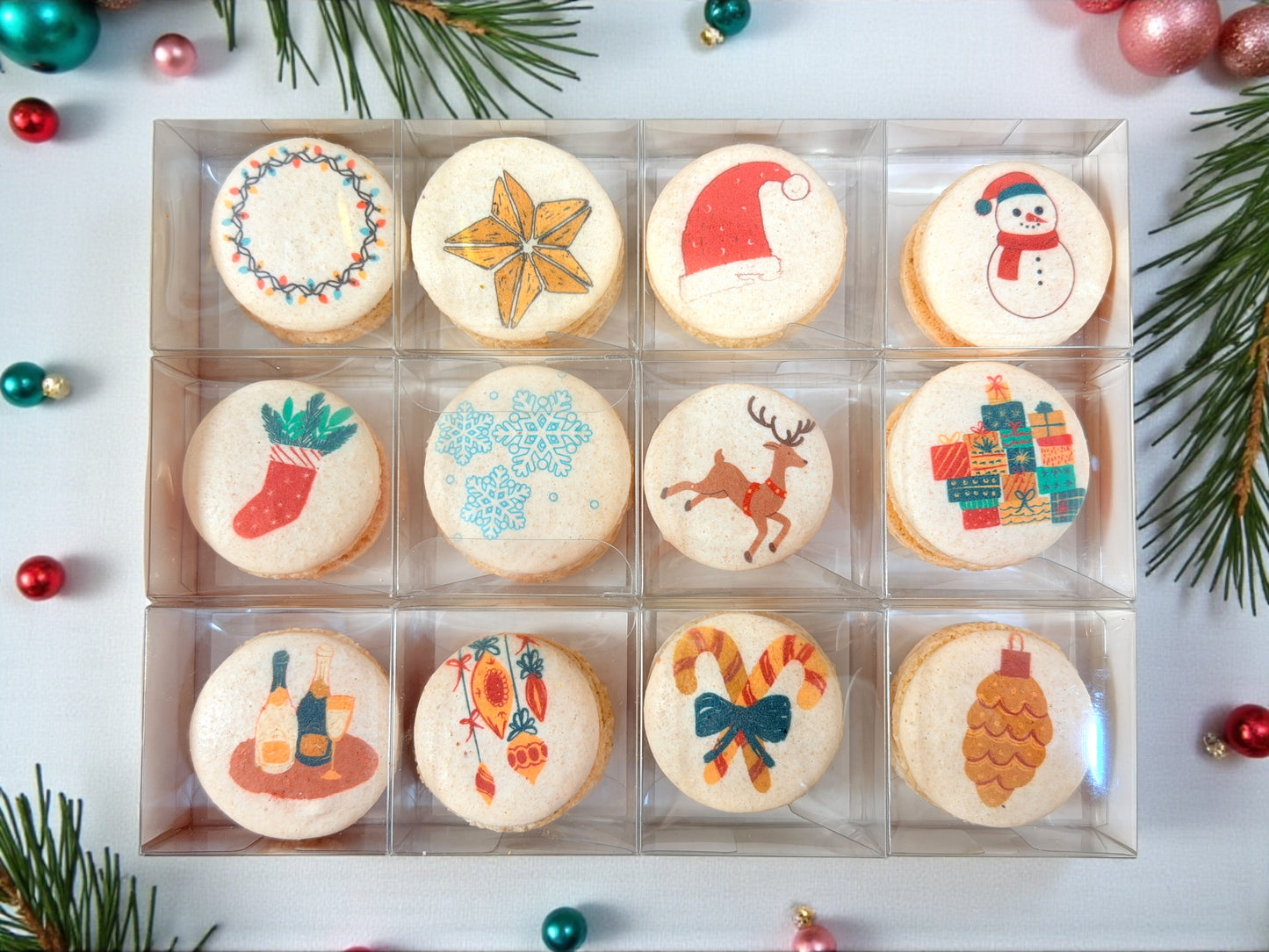 Unwrap the Holidays | 12 Days of Macarons | Countdown to Christmas