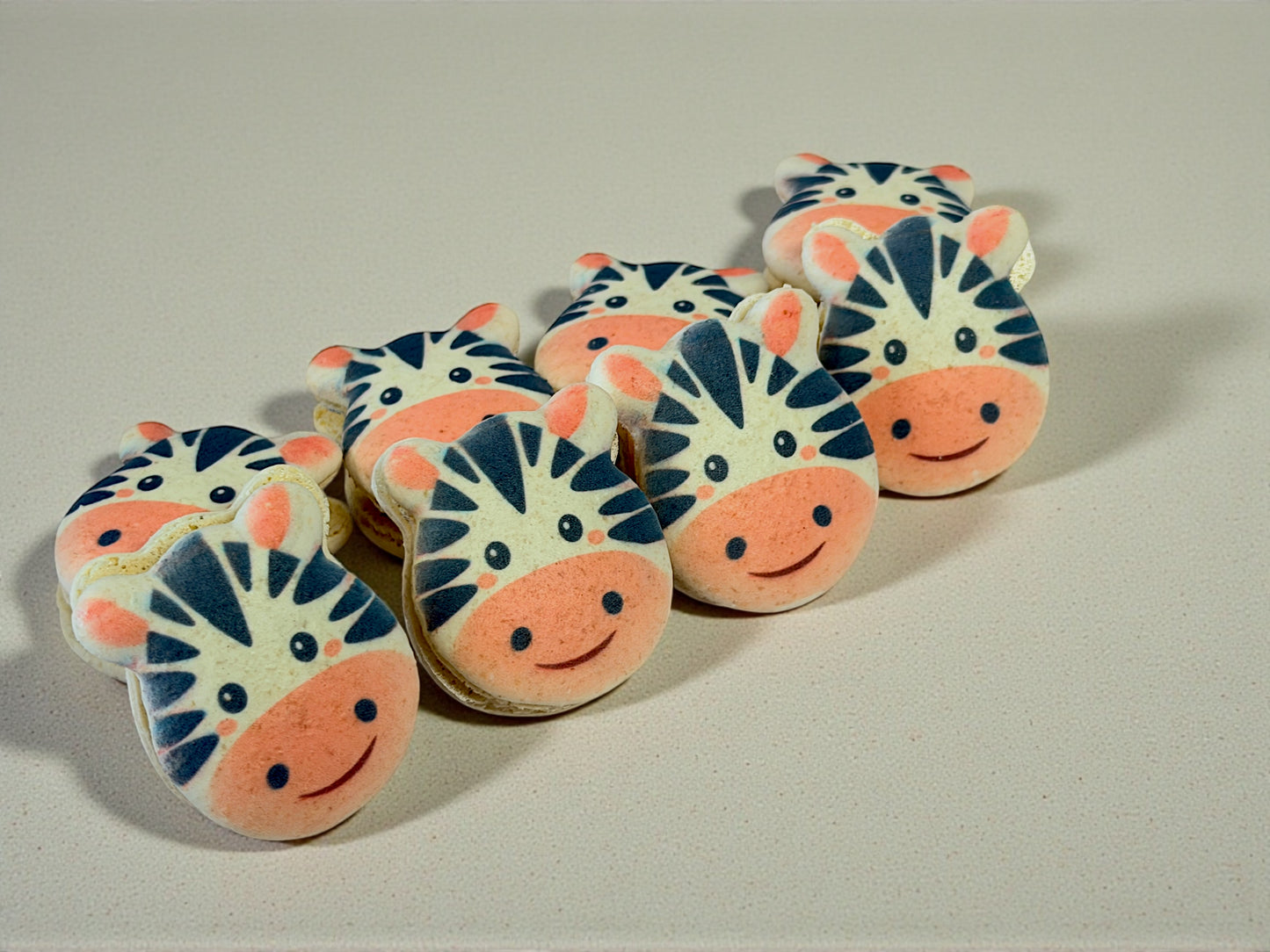 Ziggy the Zebra French Macarons