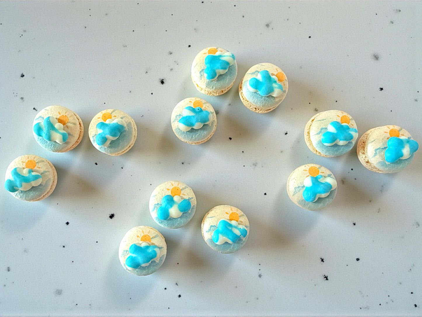 ☁️ Little Clouds & Sunshine Macarons 🌤️
