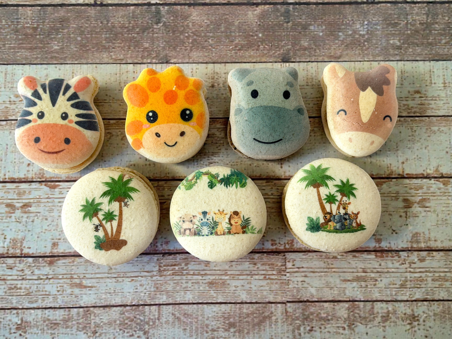 The Ultimate Safari Friends Macaron Tower - Macaron Tower Included