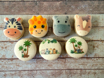 The Ultimate Safari Friends Macaron Tower - Macaron Tower Included