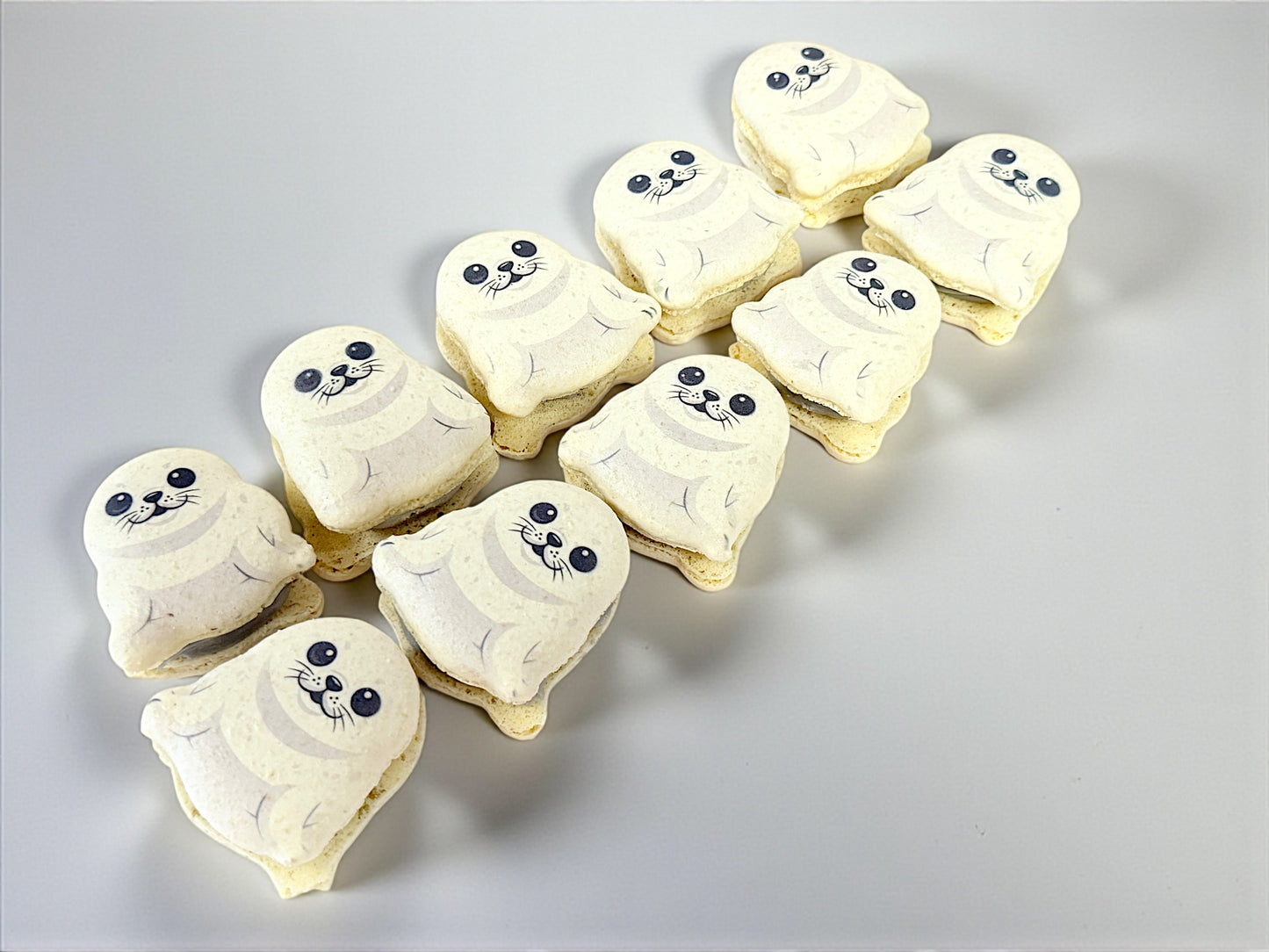 Seal Friends French Macarons