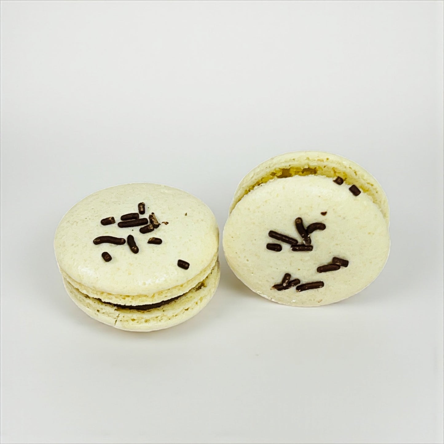 Naturally Vegan Chocolate Macaron