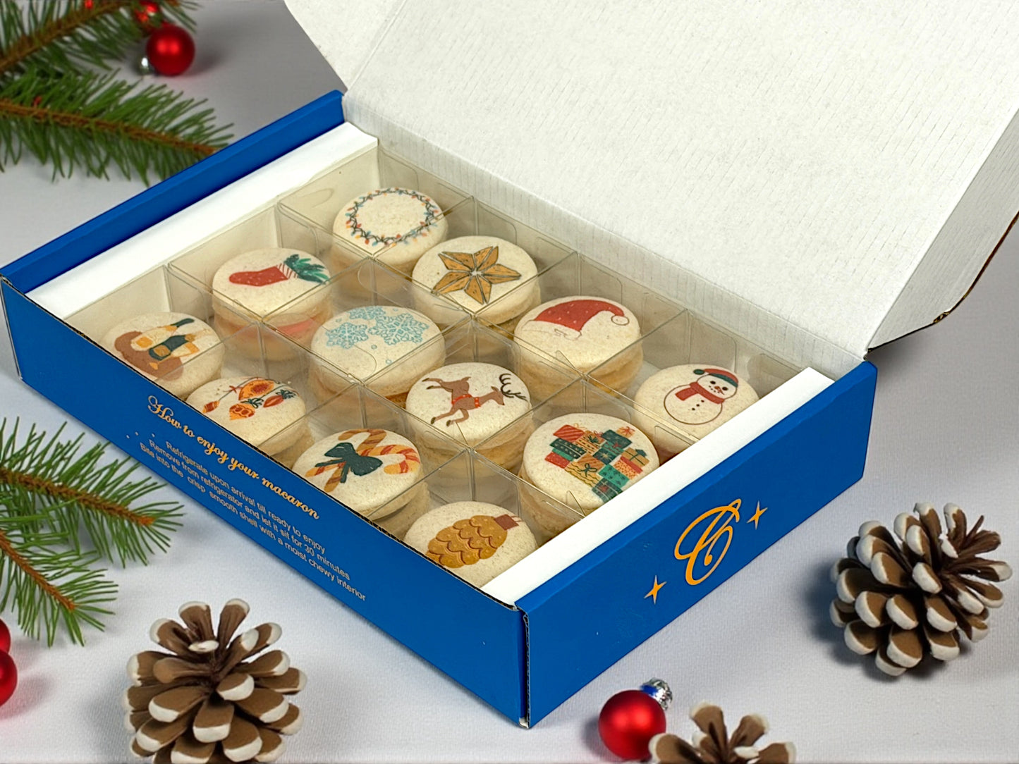 Unwrap the Holidays | 12 Days of Macarons | Countdown to Christmas