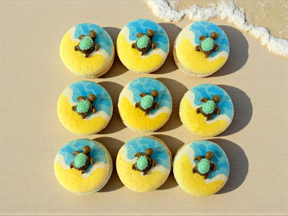 Turtle by the Shore French Macarons