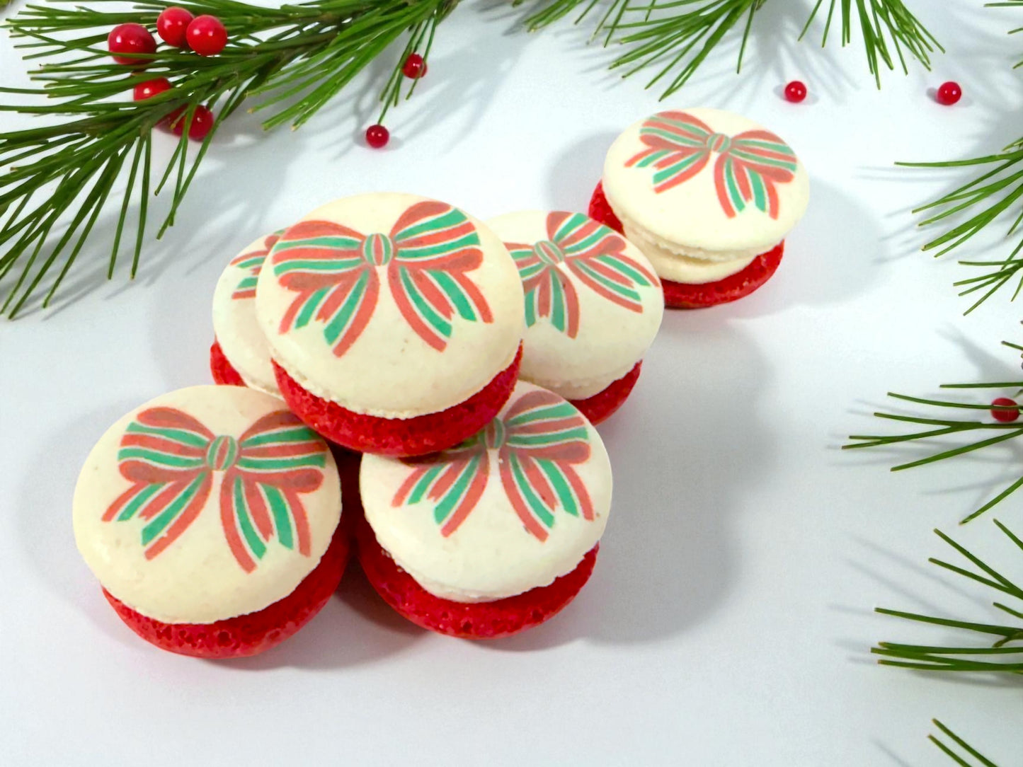 Christmas Bow Bliss | Christmas Macaron Gift Set Value Pack