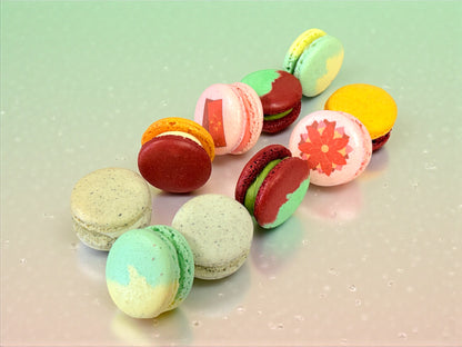 Imperial New Year Assortment — 50 Fresh Macarons