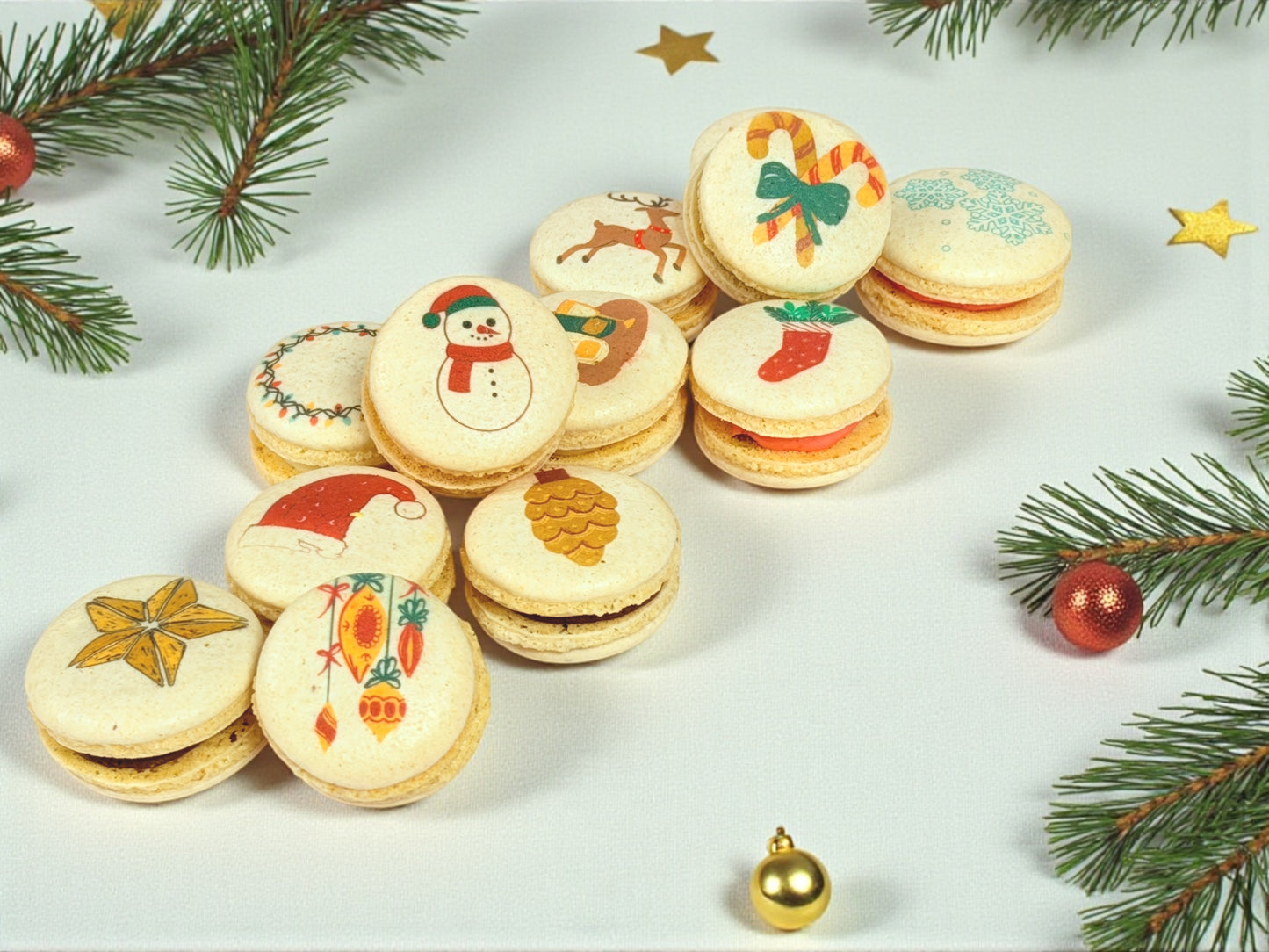 Unwrap the Holidays | 12 Days of Macarons | Countdown to Christmas