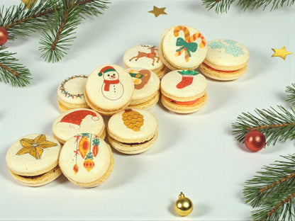 Unwrap the Holidays | 12 Days of Macarons | Countdown to Christmas