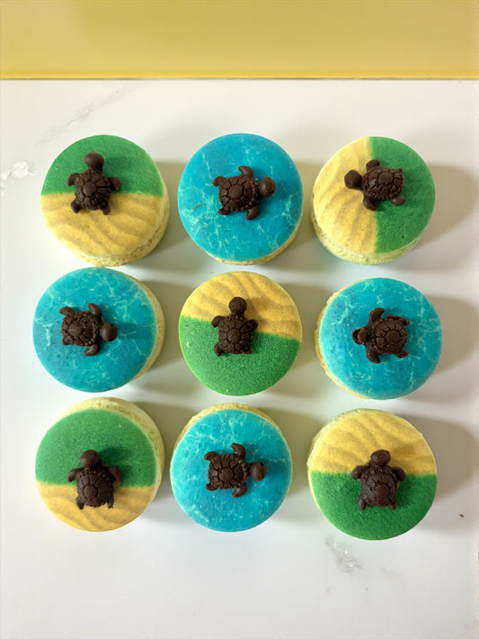 Turtle by the Reef French Macarons