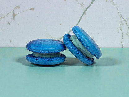 💙 Blue Velvet French Macarons – 50 Pack
