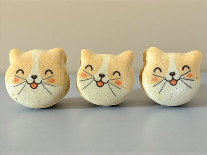 Purrfect Friends | Cat-Shaped French Macarons