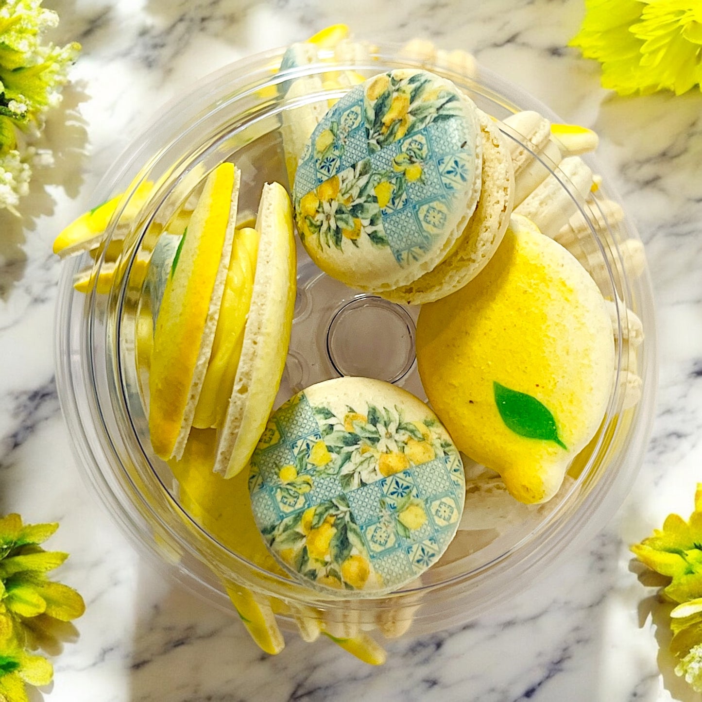 The Ultimate Lemon Dessert Tower – Sweet & Stylish! - Macaron Tower Included
