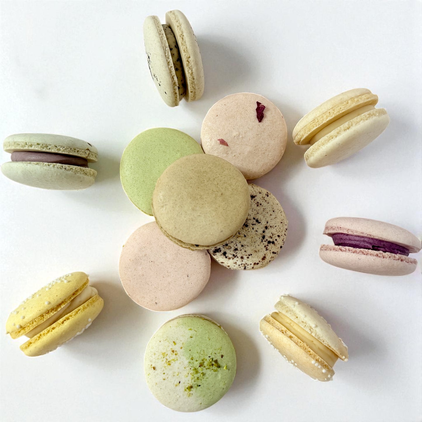 12 Naturally Vegan Surprise Me Assortment Macaron Set
