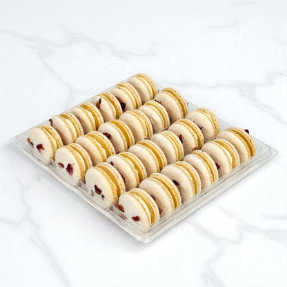 🌸 Naturally Vegan Rosewater Macarons – 24 or 48 Pack