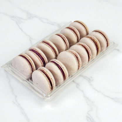 Naturally Vegan Ube Macaron