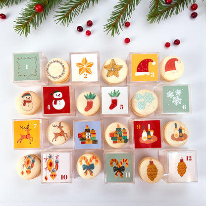 Unwrap the Holidays | 12 Days of Macarons | Countdown to Christmas