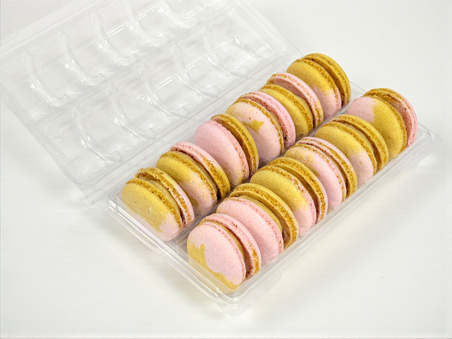 Naturally Vegan Caramel Raspberry French Macarons