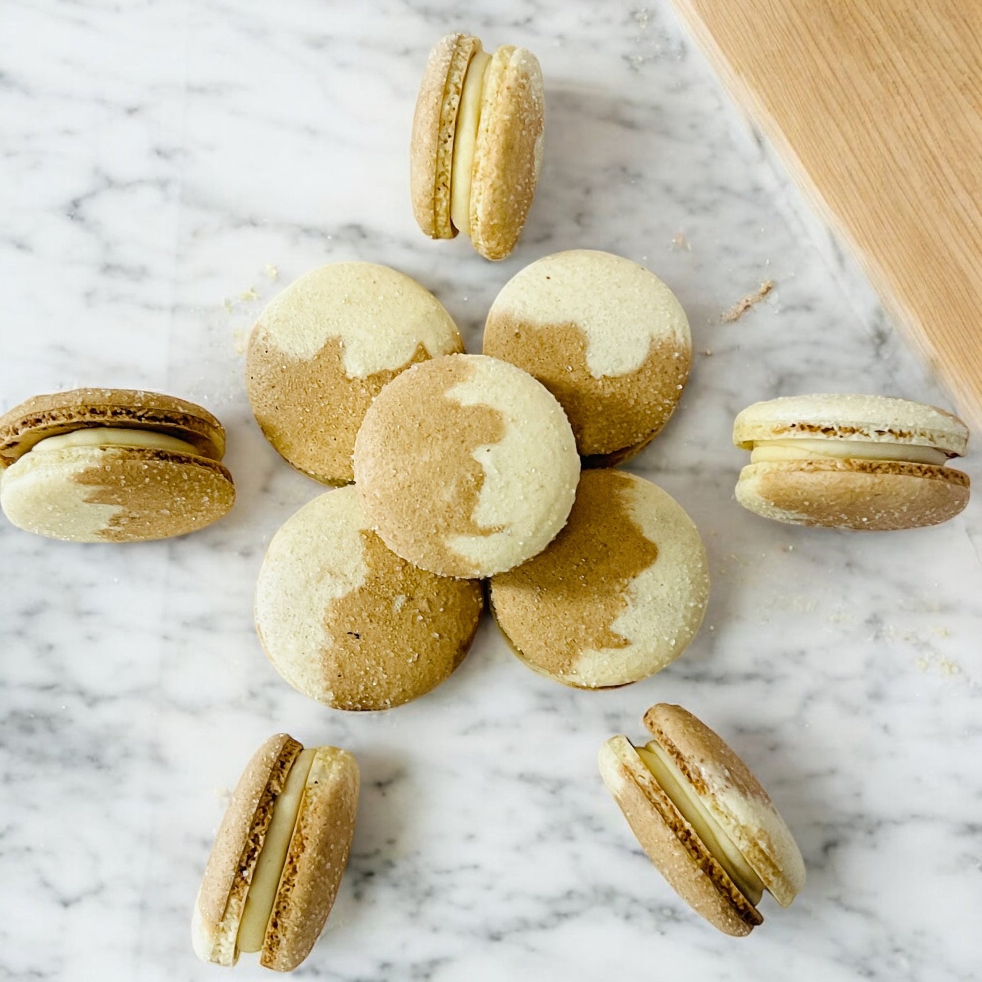 All Natural Vermont Maple Vegan Macarons | Available in 4 & 12 Pack - Macaron Centrale4 Pack