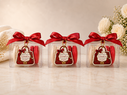 Last Fling Luxe French Macaron Favors | 2 Macaron Favor