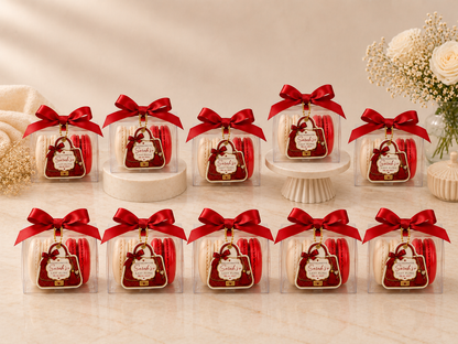 Last Fling Luxe French Macaron Favors | 2 Macaron Favor